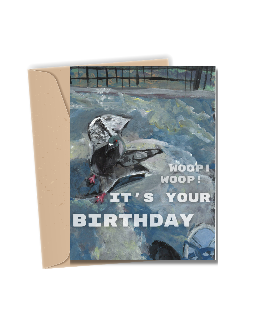 Birthday Pigeon Card