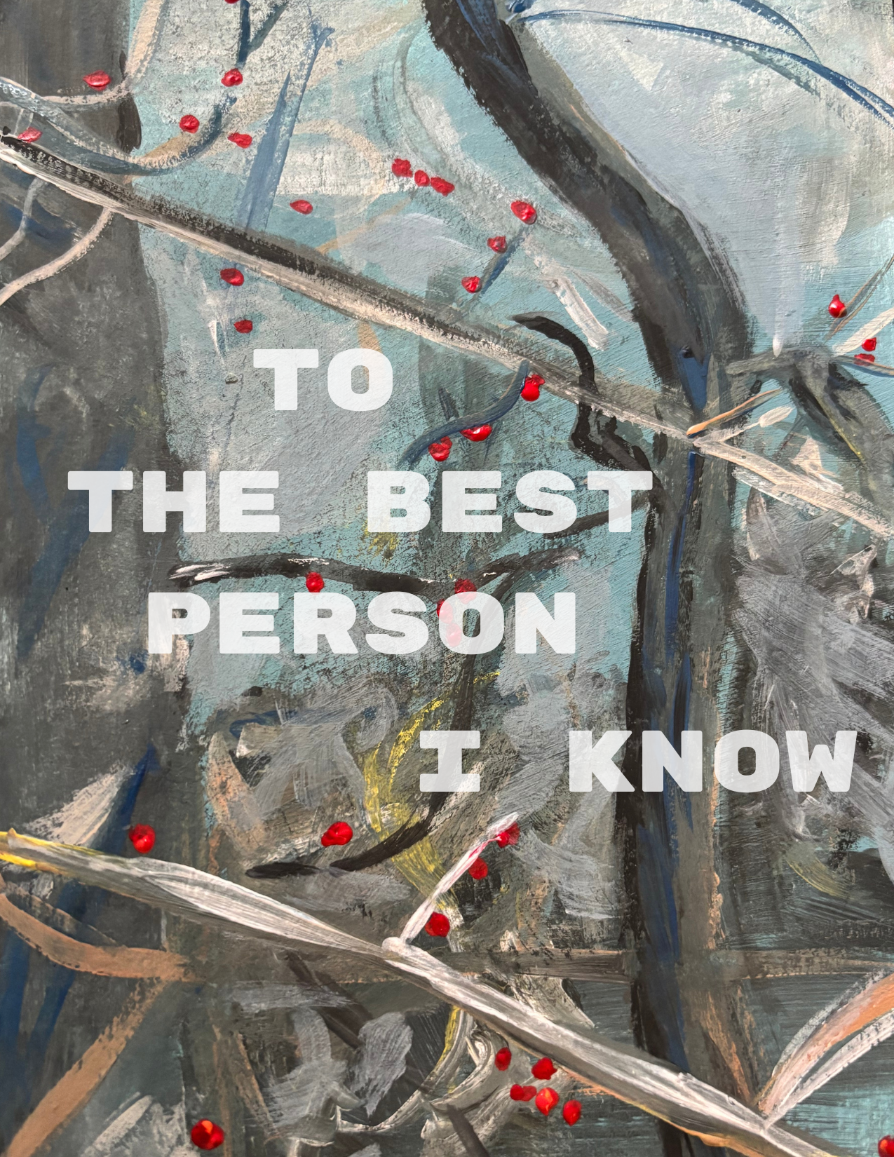 The Best Person Card