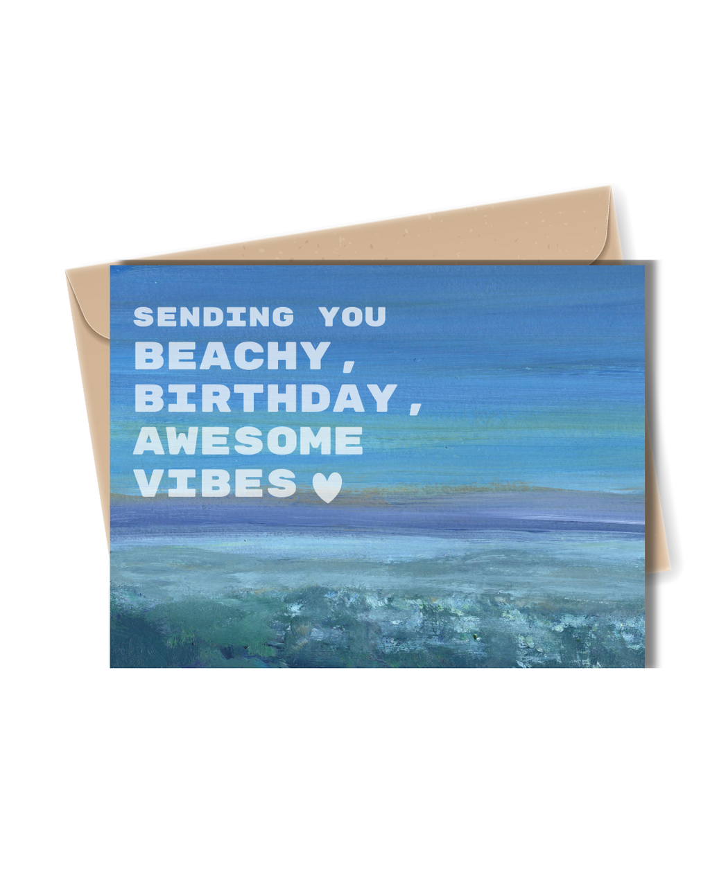 Beachy Birthday Vibes Card