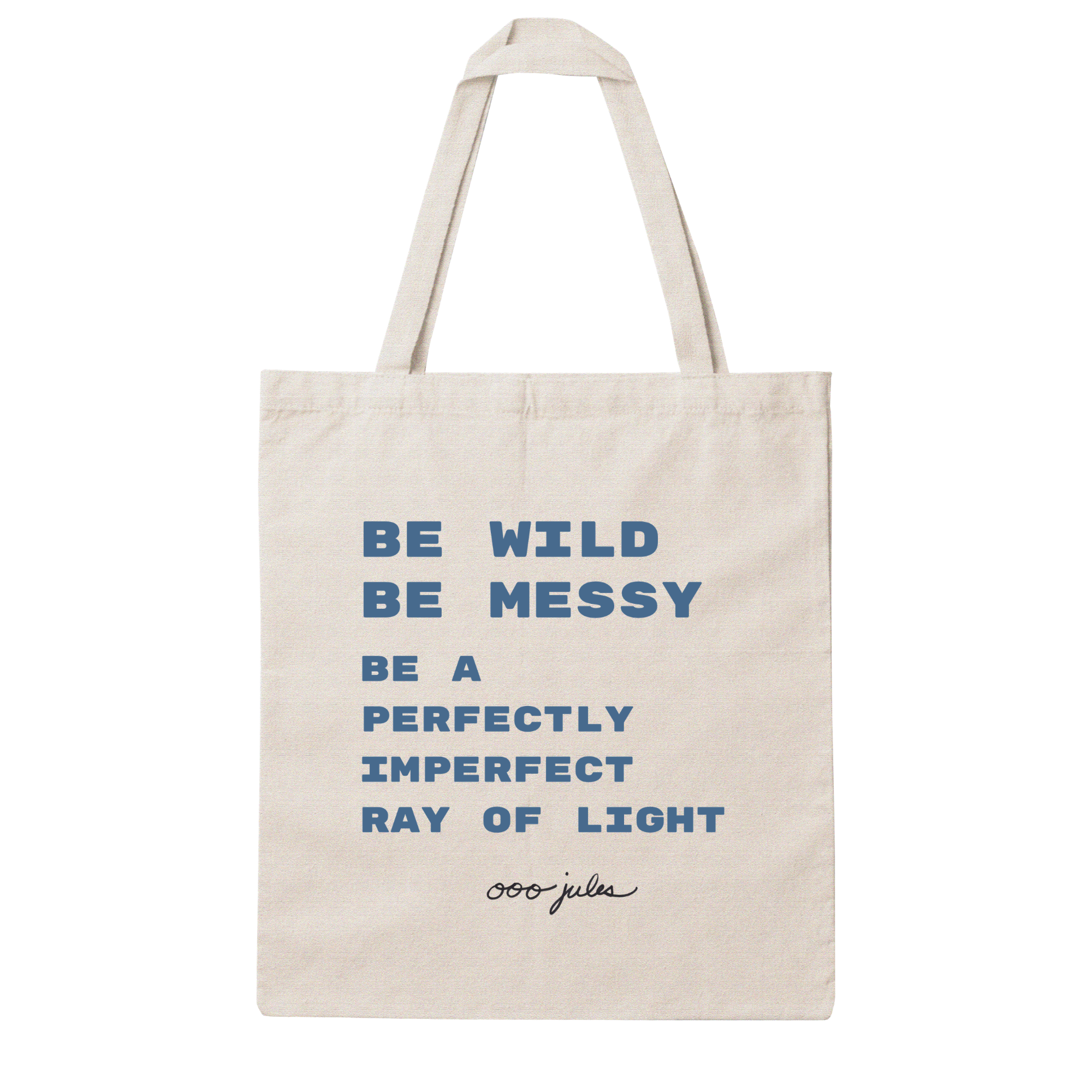 Perfect is Boring Tote V.1 | Abstract Art Market Tote