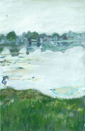 Whimsical River Print